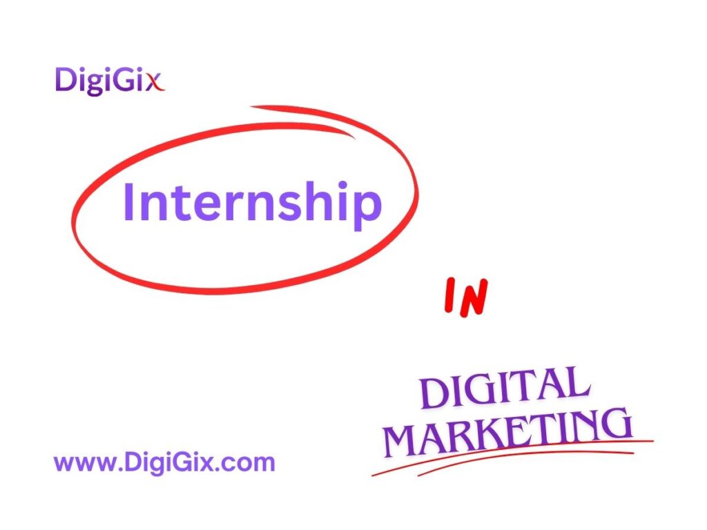 Digital Marketing Internship