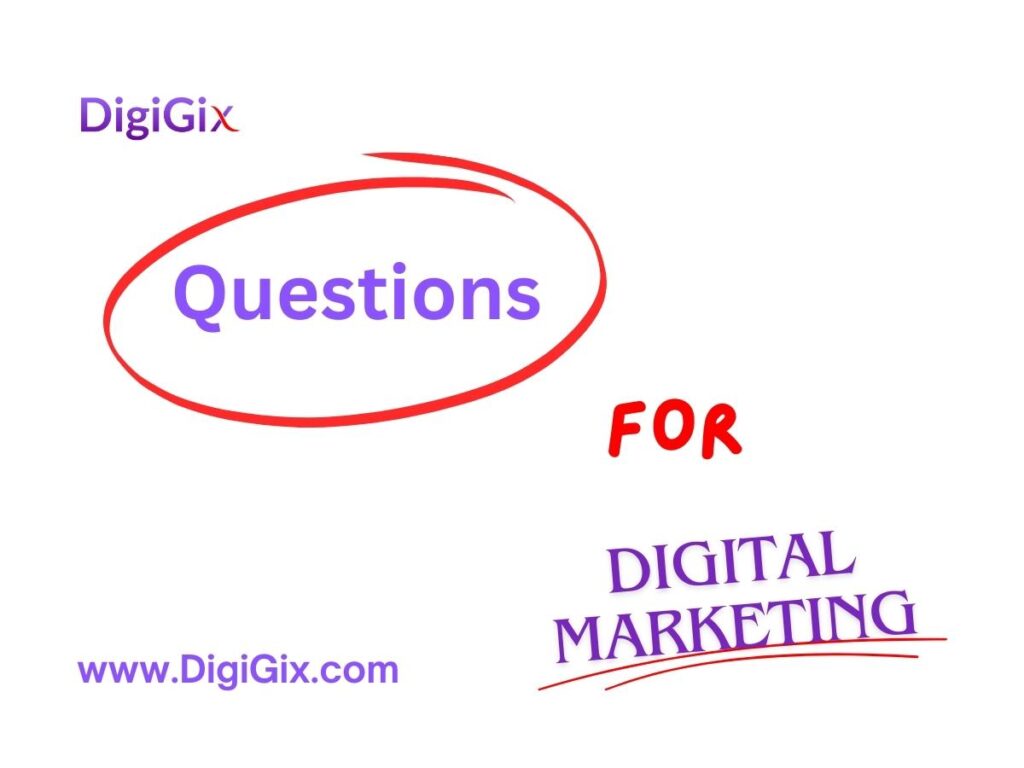 Interview Question Digital Marketing